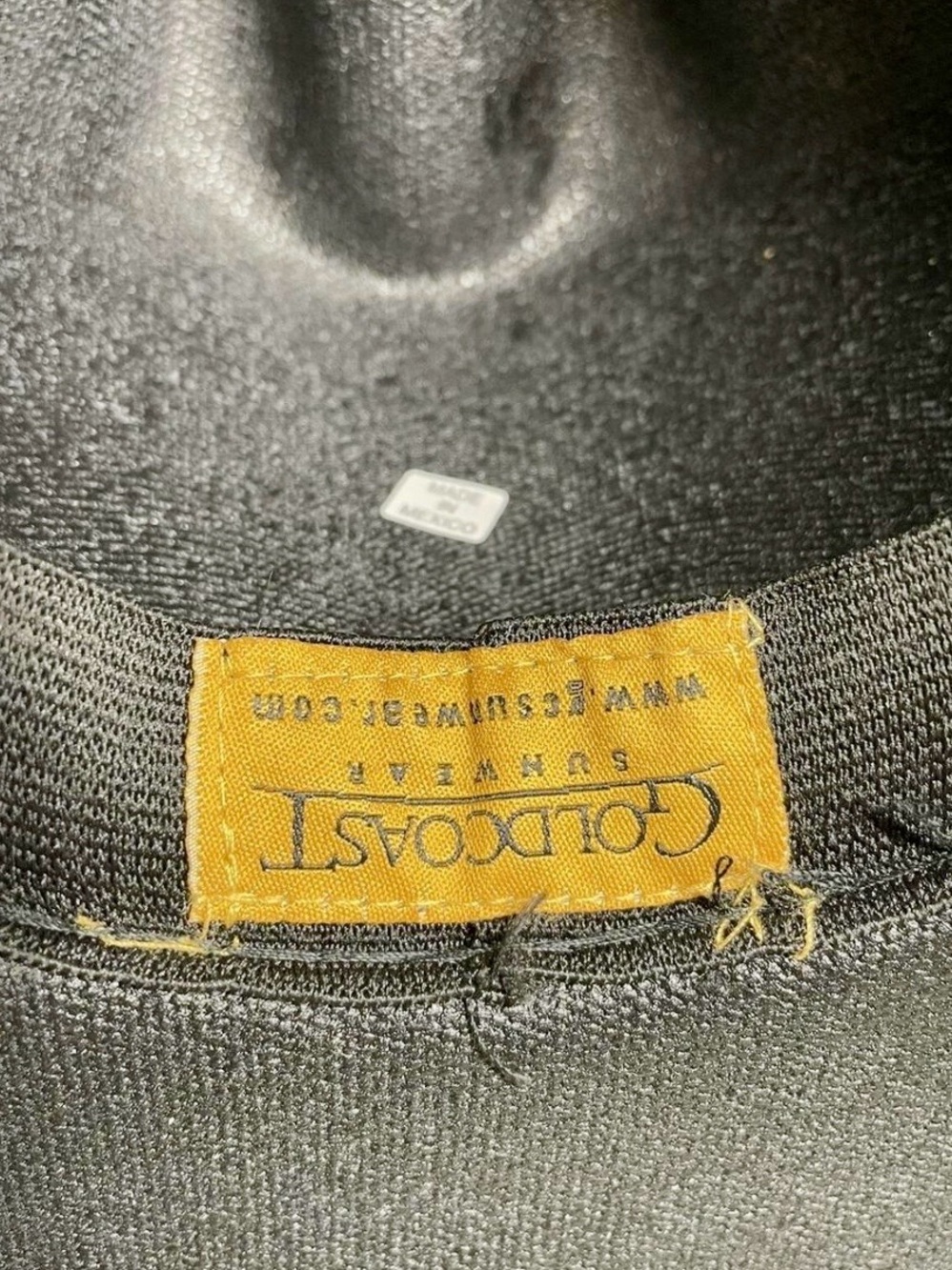 Gold Coast Sunwear Straw Black Wide-Brim Western Hat - Picture 6 of 7